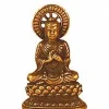 Saraswati Achtsamkeit & Gesundheit-Buddha Messing 3 cm