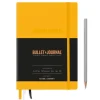 LEUCHTTURM1917 Notizbücher & -Blöcke-Bullet Journal Edition 2, Medium (A5), Hardcover, 206 nummerierte Seiten, Yellow24, dotted