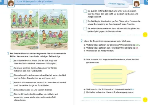 Bibliograph. Instit. GmbH Grundschule·Deutsch*Übungsheft - Aufsatz 3.Klasse