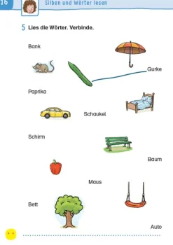 Bibliograph. Instit. GmbH Quali Trainer·Grundschule|Grundschule·Deutsch-Übungsheft - Lesen 1. Klasse