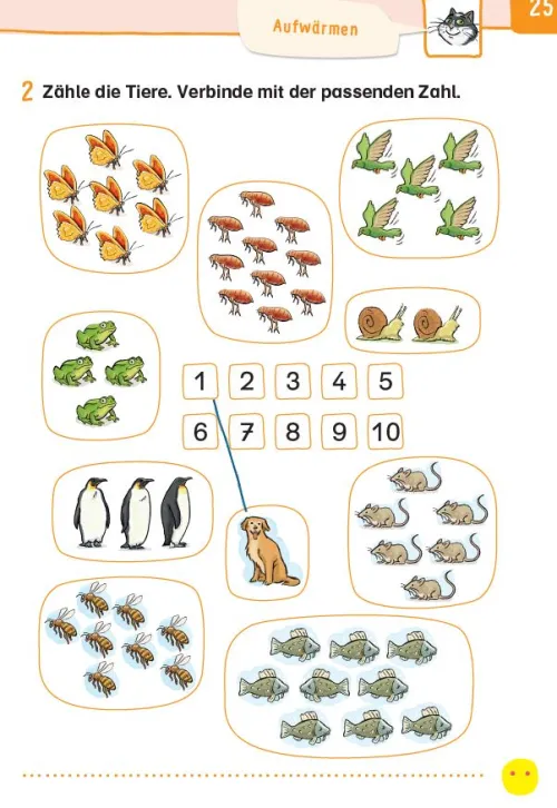 Bibliograph. Instit. GmbH Quali Trainer·Grundschule|Grundschule·Mathematik*Übungsheft Mathematik - 1. Klasse