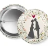 Brunnen-Verlag GmbH Hobby & Lifestyle-Button Hochzeit - 6er-Set