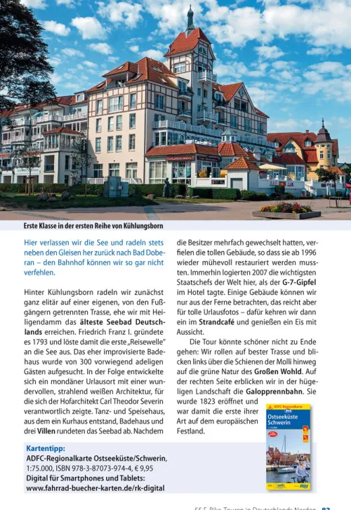 BVA Die 55 schönsten E-Bike-Touren in Deutschlands Norden mit Knotenpunkten*BVA Bielefelder Verlag Sale