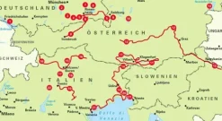 BVA Bielefelder Verlag Karten & Atlanten-BVA Die 22 schönsten E-Bike-Touren für Genießer im Alpenvorland, Österreich, Südtirol, Venetien und Friaul