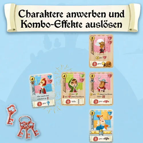 Franckh-Kosmos Familien- & Gesellschaftsspiele-Castle Combo