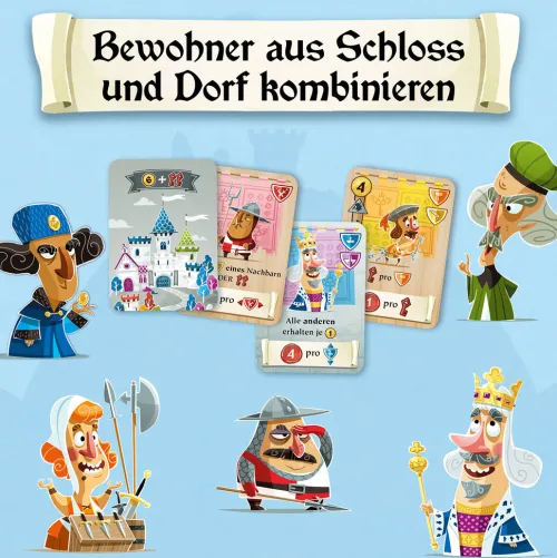 Franckh-Kosmos Familien- & Gesellschaftsspiele-Castle Combo