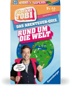 Ravensburger Spieleverlag Familien- & Gesellschaftsspiele*Checker Tobi: Rund um die Welt - Reisespiel ab 7 Jahre