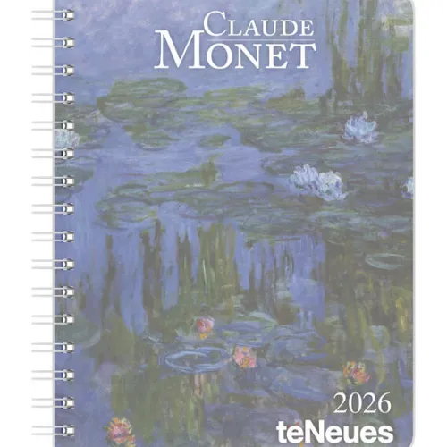 Neumann Verlage GmbH & Co Buchkalender*Claude Monet 2026 - Diary - Buchkalender - Taschenkalender - Kunstkalender - 16,5x21,6
