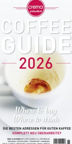 COFFEE GUIDE 2026*BT Verlag Discount