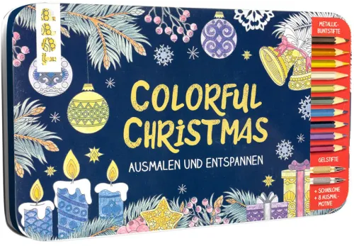 frechverlag GmbH Buntstifte|Küche & Esszimmer*Colorful Christmas Designdose