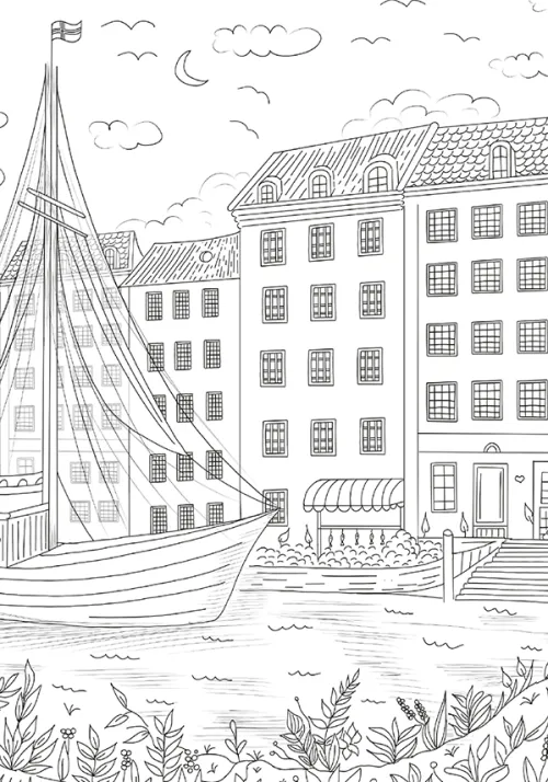 frechverlag GmbH Buntstifte-Colorful World Weltreise Designdose mit 12 Buntstiften