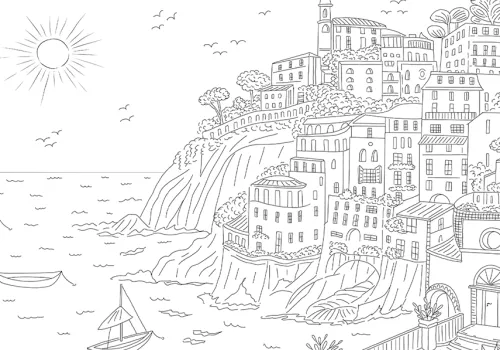 frechverlag GmbH Buntstifte-Colorful World Weltreise Designdose mit 12 Buntstiften