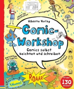 Usborne Verlag Artbooks & Handbücher-Comic-Workshop