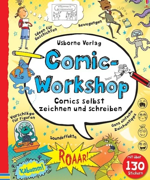 Usborne Verlag Artbooks & Handbücher-Comic-Workshop