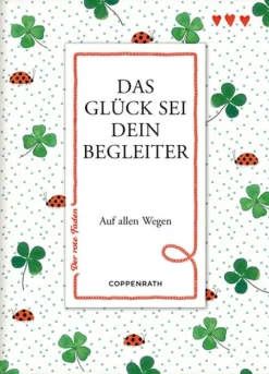 Coppenrath - Viel Glück - Der rote Faden No. 176: Das Glück sei dein Begleiter*Coppenrath Verlag Online