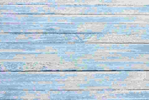 Schreibtischunterlage für Kinder und Erwachsene Blaue Holzbretter im Vintage-Look, aus hochwertigem Vinyl , 60 x 40 cm*Cover-your-desk Outlet