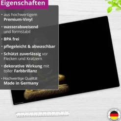 Schreibtischunterlage für Kinder und Erwachsene Buddha, aus hochwertigem Vinyl , 60 x 40 cm*Cover-your-desk Best