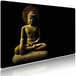 Schreibtischunterlage für Kinder und Erwachsene Buddha, aus hochwertigem Vinyl , 60 x 40 cm*Cover-your-desk Best