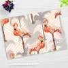 Cover-your-desk Schreibtischunterlagen*Schreibtischunterlage für Kinder und Erwachsene Flamingos & Palmen, aus hochwertigem Vinyl, 60 x 40 cm