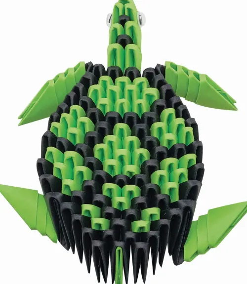 Carletto Deutschland GmbH Bastelpapier & Origami*CREAGAMI - Origami 3D Schildkröte 134 Teile