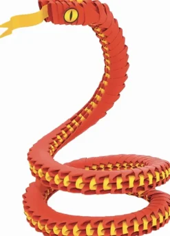 CreativaMente Bastelpapier & Origami*Creagami - Origami 3D Schlange, 271 Teile