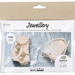 DIY Sets Beads Mini Kreativ Set Schmuck, Armband und Ohrringe , aus Aventurin-Quarz-Mischung, Kreativ Box*Creativ Company Best
