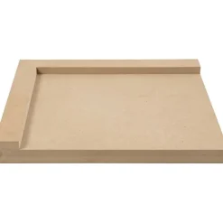 Creativ Company Küche & Esszimmer*Linoleum-Schneidebrett, Größe 25x29 cm, für Rechtshänder, 1 Stk