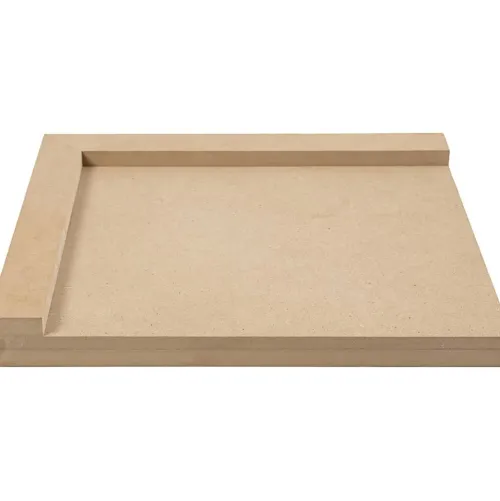 Creativ Company Küche & Esszimmer*Linoleum-Schneidebrett, Größe 25x29 cm, für Rechtshänder, 1 Stk