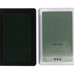 Stempelkissen, H 2 cm, Größe 9x6 cm, Lindgrün, 1 Stk*Creativ Company