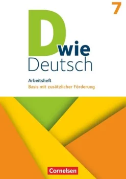 Cornelsen Verlag GmbH Nach Schulform·Hauptschule-D wie Deutsch 7. Schuljahr - Arbeitsheft mit Lösungen