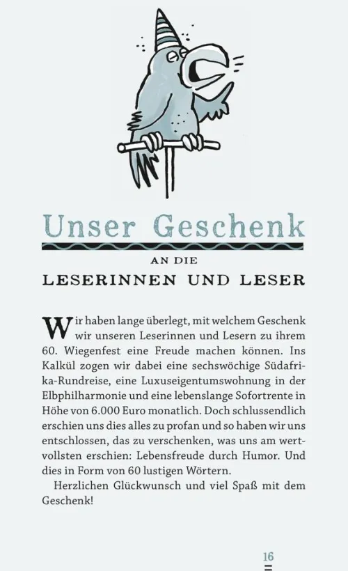 Das böse Buch zum 60.*Lappan Verlag Hot