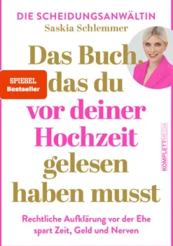 Komplett-Media GmbH Gesellschaft|Jura*Das Buch, das du vor deiner Hochzeit gelesen haben musst