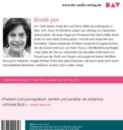 Das Delta der Venus*Der Audio Verlag GmbH Online