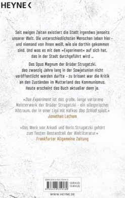 Heyne Taschenbuch Klassische Science Fiction-Das Experiment