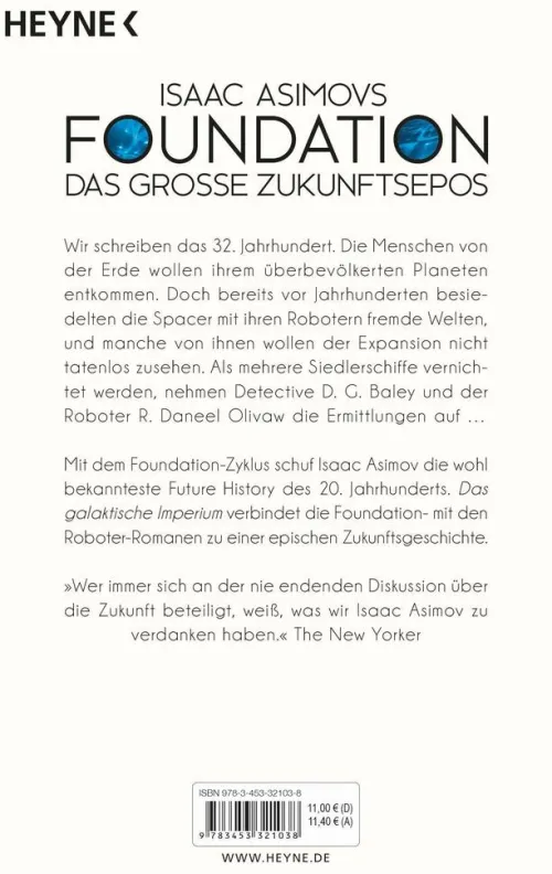 Heyne Taschenbuch Klassische Science Fiction-Das galaktische Imperium