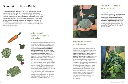 Dorling Kindersley Verlag Vollwertküche*Das Gemüsekisten-Kochbuch