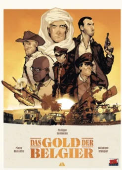 Blattgold GmbH Cartoons-Das Gold der Belgier Bd. 1