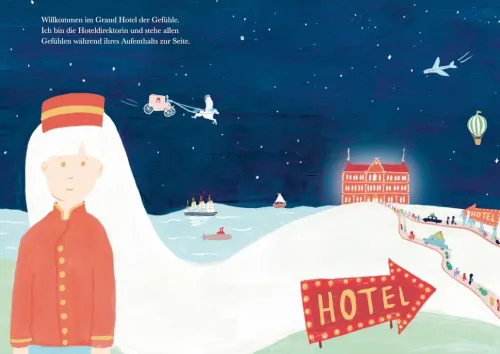 Hatje Cantz Verlag GmbH 3-6 Jahre*Das Grand Hotel der Gefühle. Wenn Liebe, Wut und Dankbarkeit bei uns einziehen: Gefühle beschreiben und benennen.