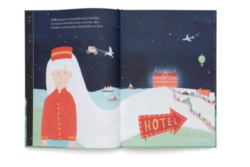 Hatje Cantz Verlag GmbH 3-6 Jahre*Das Grand Hotel der Gefühle. Wenn Liebe, Wut und Dankbarkeit bei uns einziehen: Gefühle beschreiben und benennen.