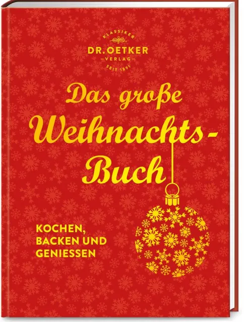 Dr. Oetker Verlag Weihnachten Kochen & Backen-Das große Weihnachtsbuch