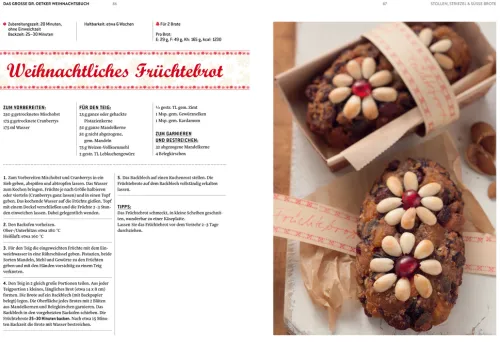 Dr. Oetker Verlag Weihnachten Kochen & Backen-Das große Weihnachtsbuch