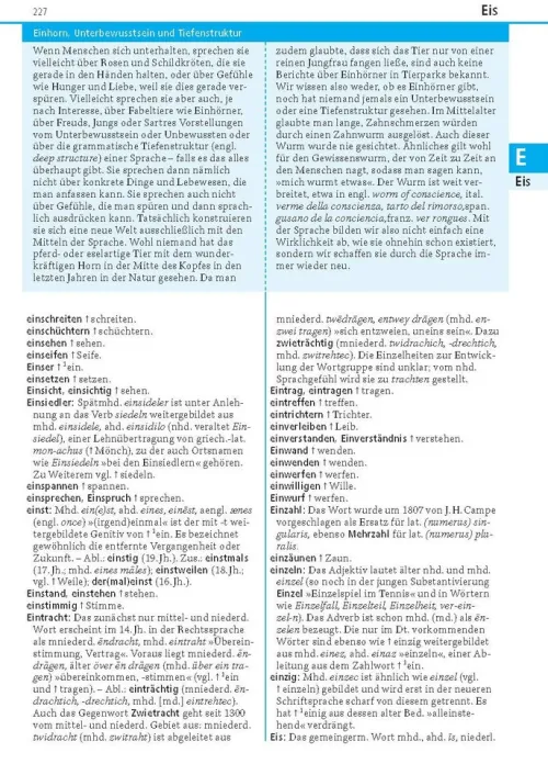 Bibliograph. Instit. GmbH Lexika & Sprachen*Das Herkunftswörterbuch