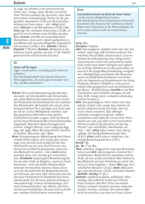 Bibliograph. Instit. GmbH Lexika & Sprachen*Das Herkunftswörterbuch