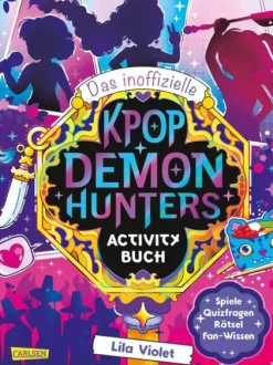 Kinder Carlsen Verlag GmbH Kinder- & Jugendbücher-Das inoffizielle K-POP DEMON HUNTERS Activity Buch