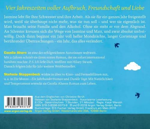 Das Jahr, in dem ich dich traf*Argon Verlag GmbH Clearance