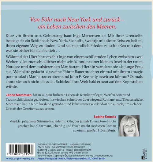 Argon Verlag GmbH Romane·Nach Ländern*Das Licht in den Wellen