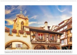 Das malerische Colmar im Elsass (Wandkalender 2026 DIN A2 quer), Monatskalender*Calvendo Clearance