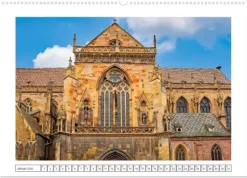 Das malerische Colmar im Elsass (Wandkalender 2026 DIN A2 quer), Monatskalender*Calvendo Clearance