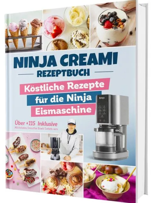 Cleverwise Verlag Star-Köche|Schnelle Küche*Das Ninja Creami Rezeptbuch: Über +115 köstliche Rezepte für die Ninja Eismaschine | Inkl. Milchshakes, Smoothie Bowls, Sorbets uvm.