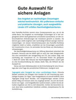 Das Pantoffel-Portfolio*Stiftung Warentest